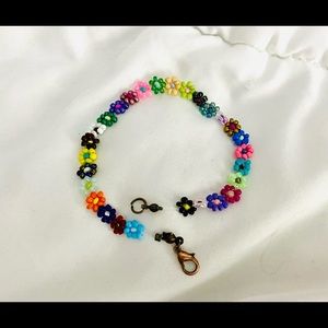 Women’s Simple & Colorful Friendship Daisy Chain Bracelet